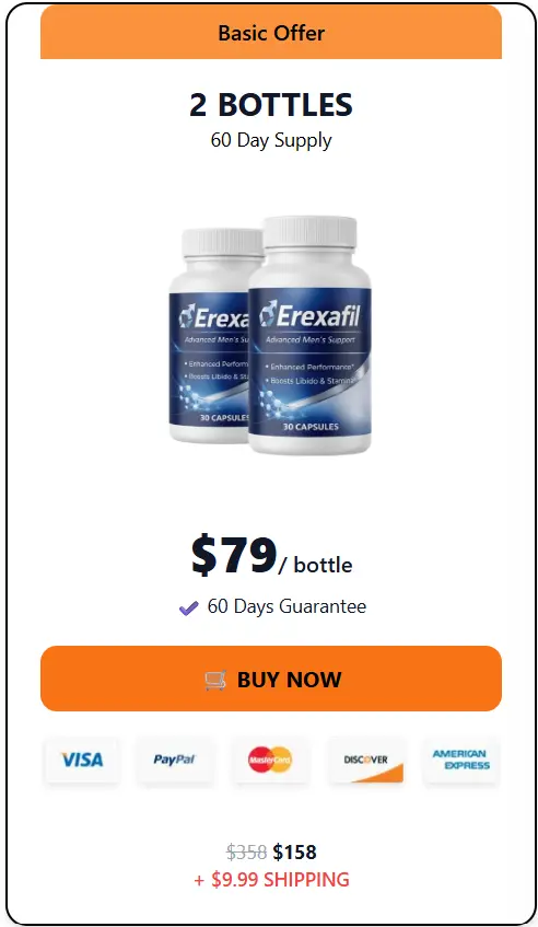 Erexafil one bottle